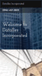 Mobile Screenshot of datallesinc.com